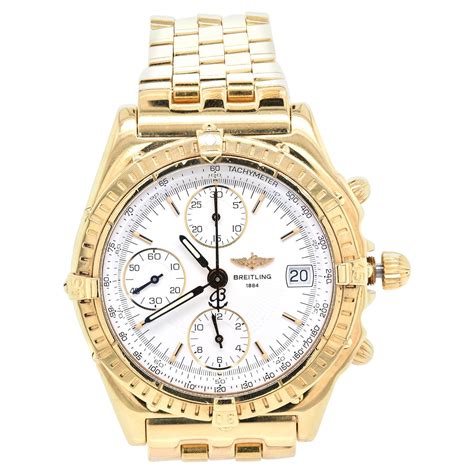 breitling uhr 18 karat gold|Breitling Yellow gold Watches .